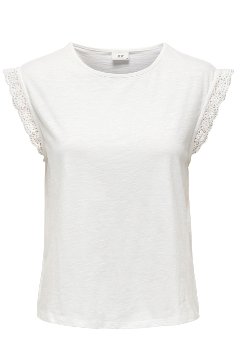 Jacqueline de Yong jdysalva life s/l crochet top jrs n